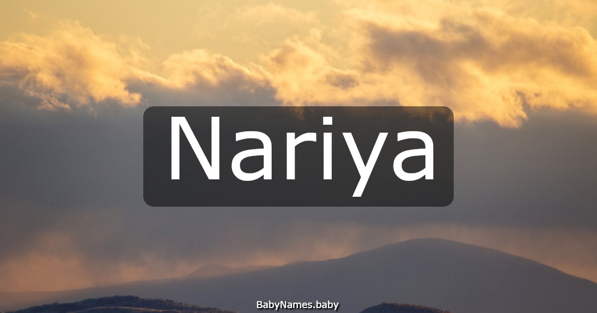 Nariya