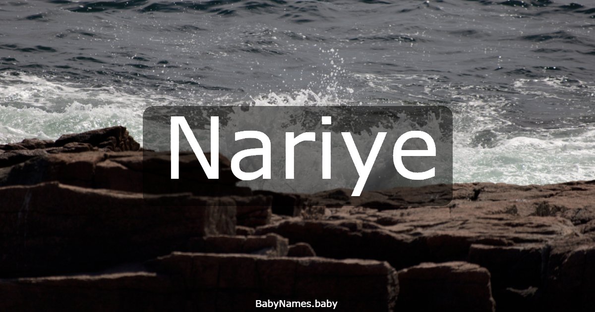 Nariye
