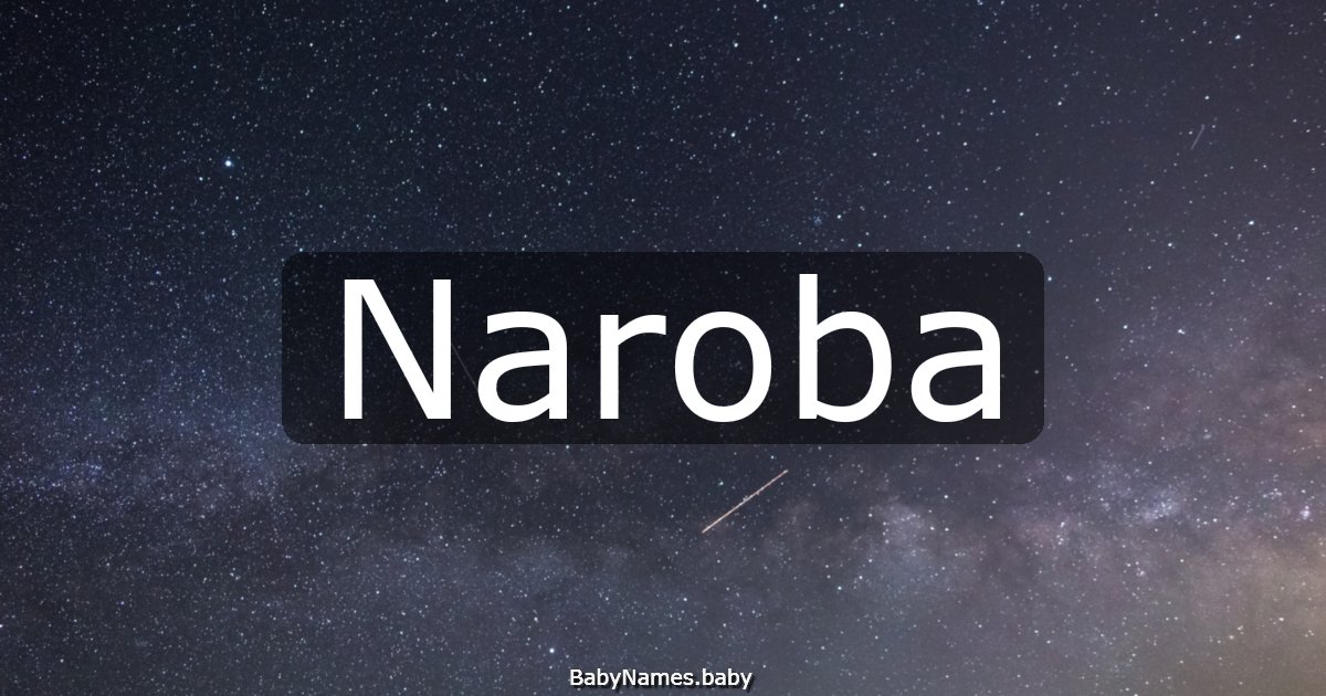 Naroba