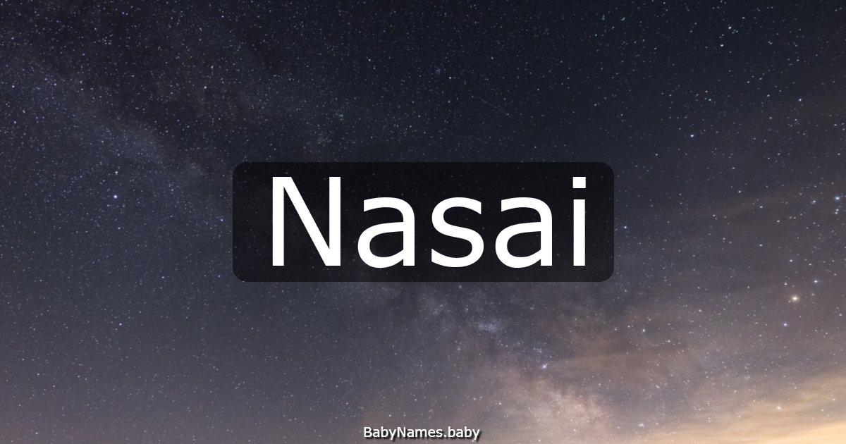 Nasai