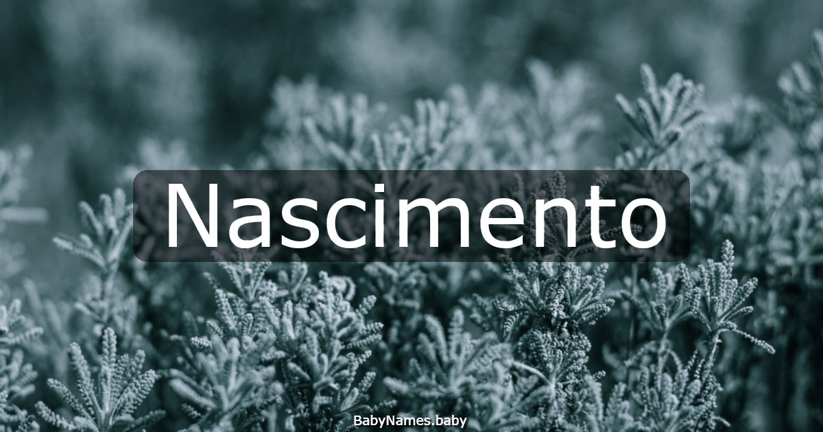 Nascimento