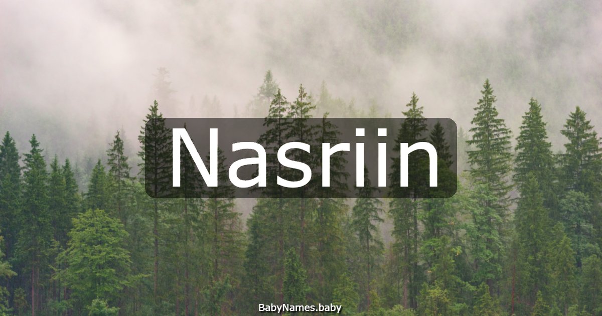 Nasriin