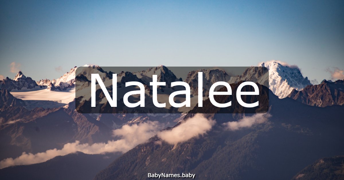 Natalee