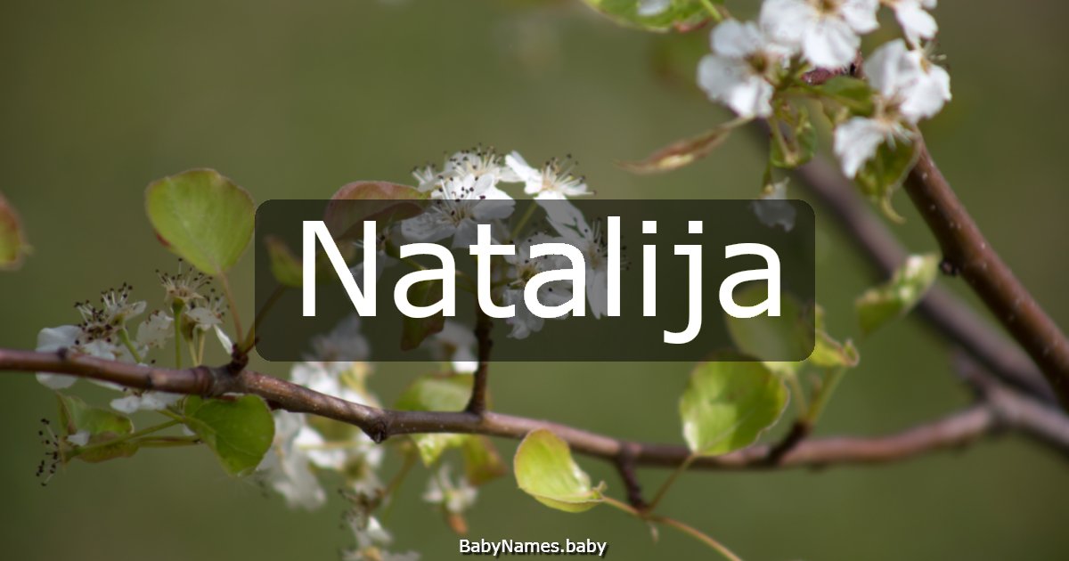 Natalija