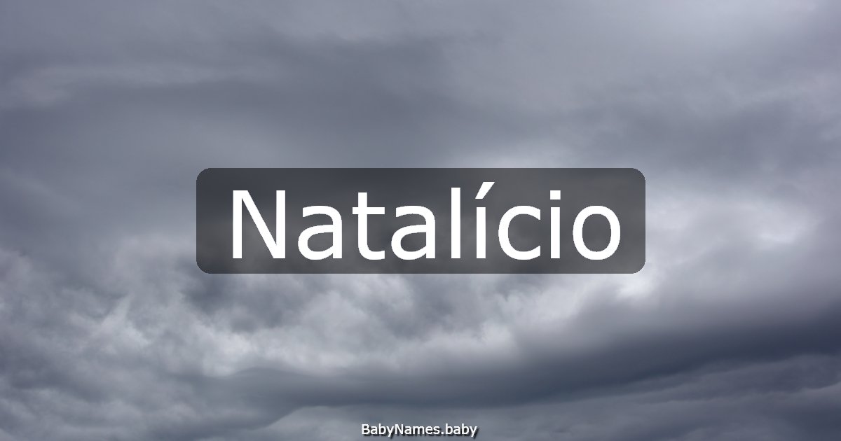 Natalício
