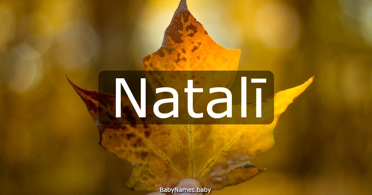 Natalī