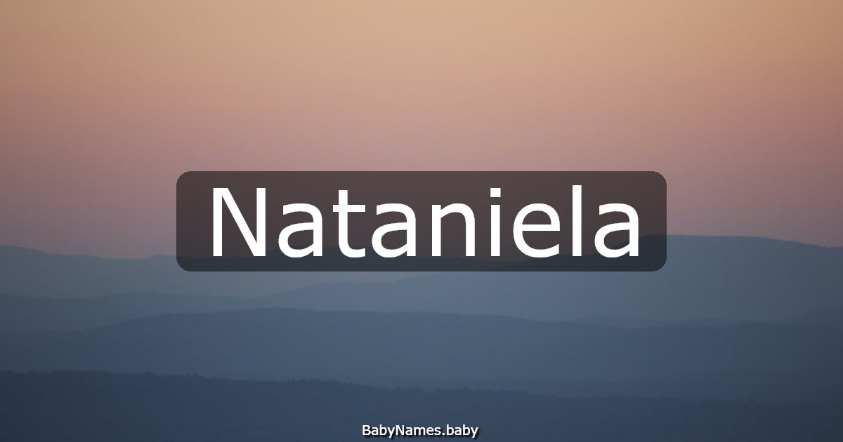 Nataniela