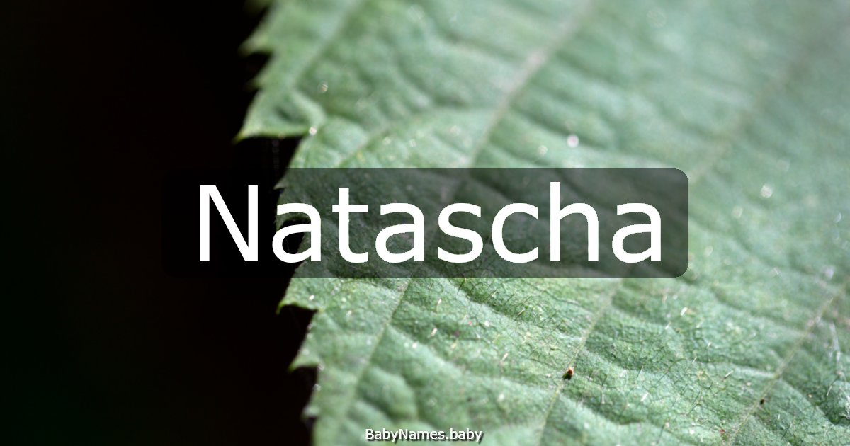 Natascha