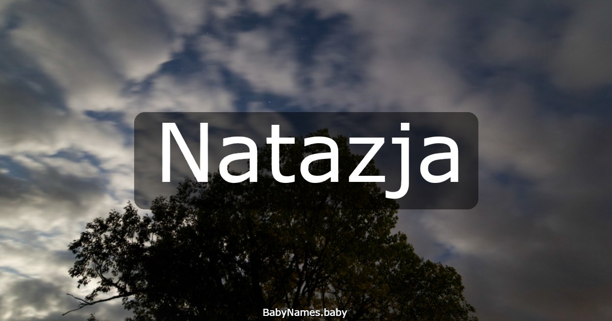 Natazja