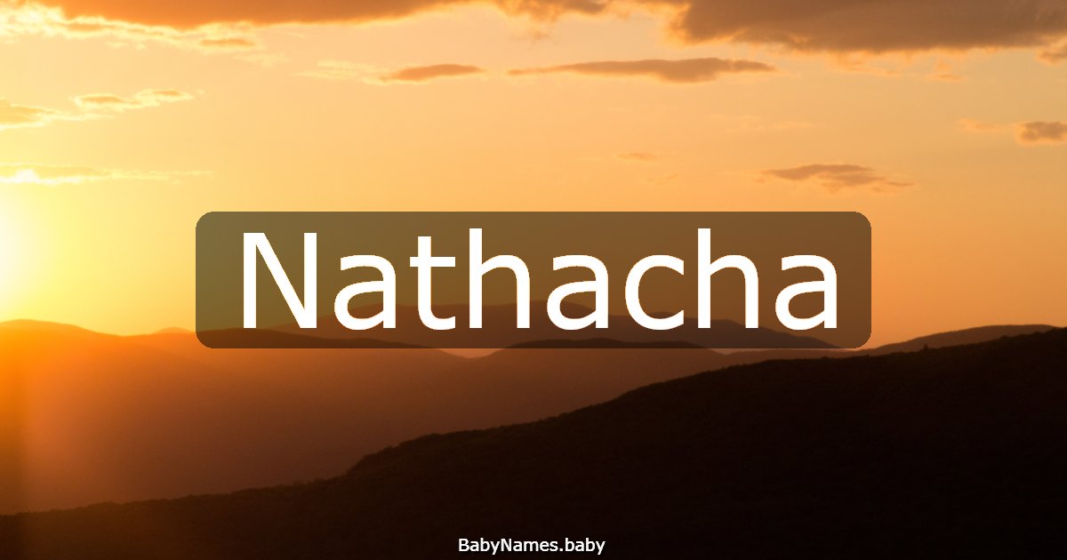 Nathacha