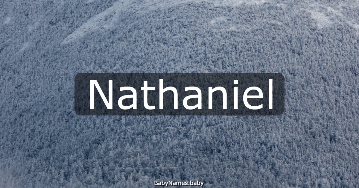Nathaniel