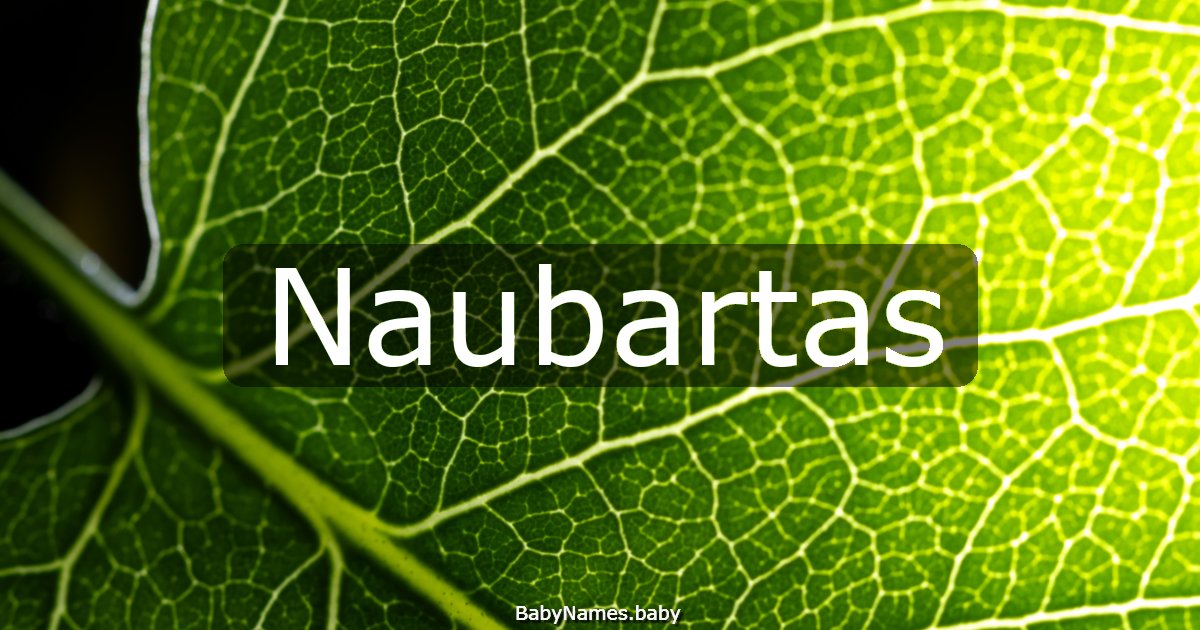 Naubartas