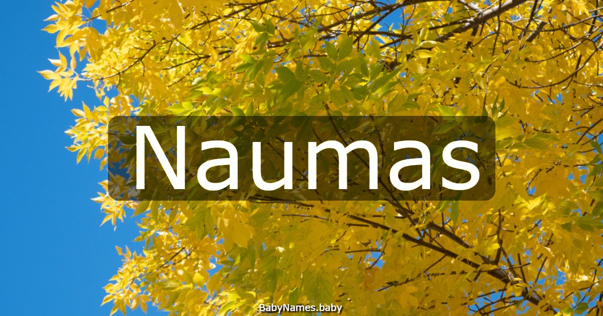Naumas