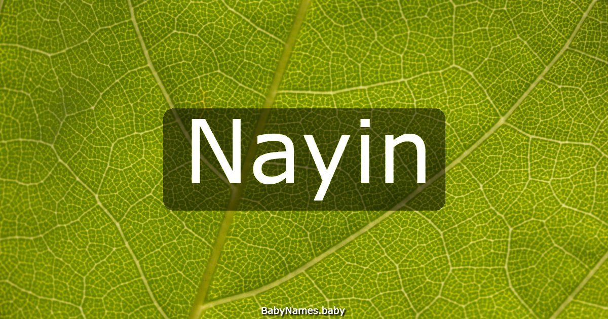 Nayin