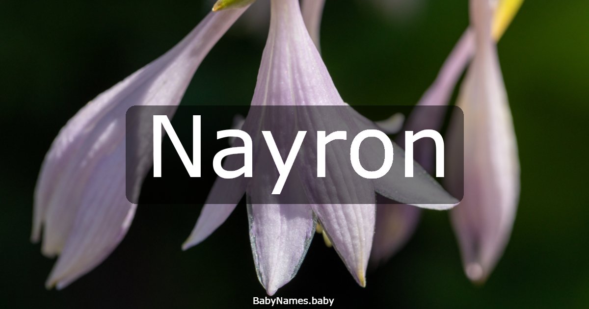 Nayron