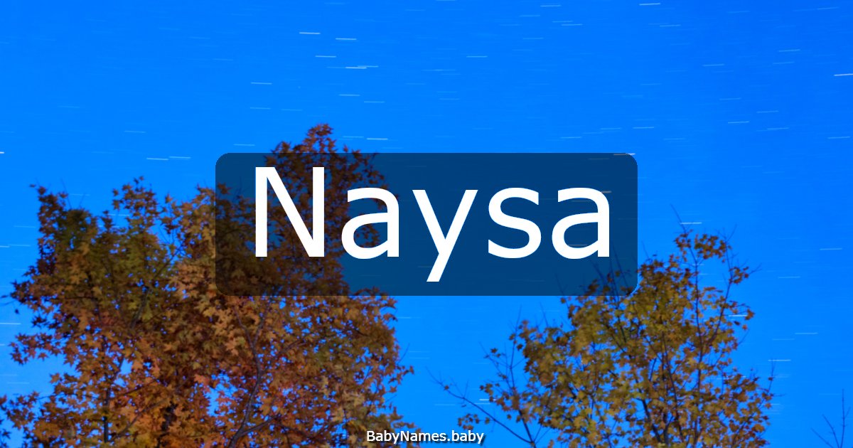 Naysa