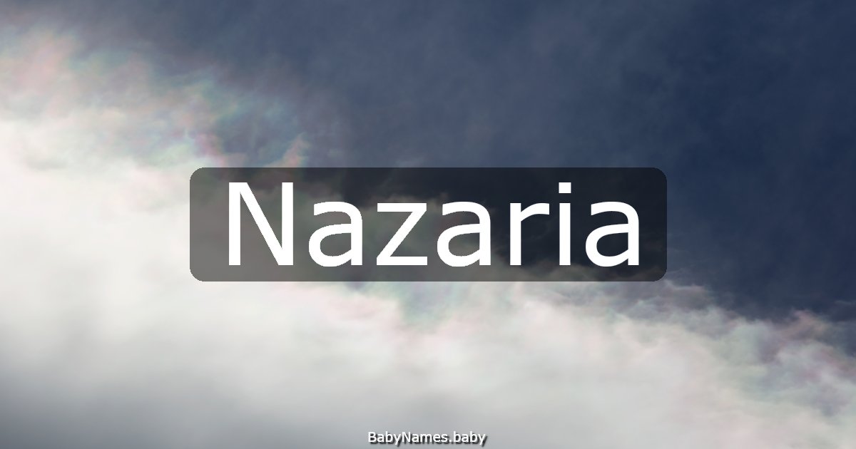 Nazaria