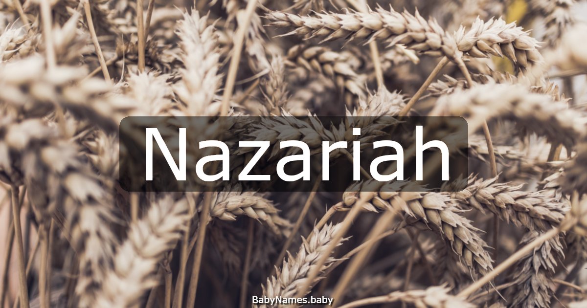 Nazariah