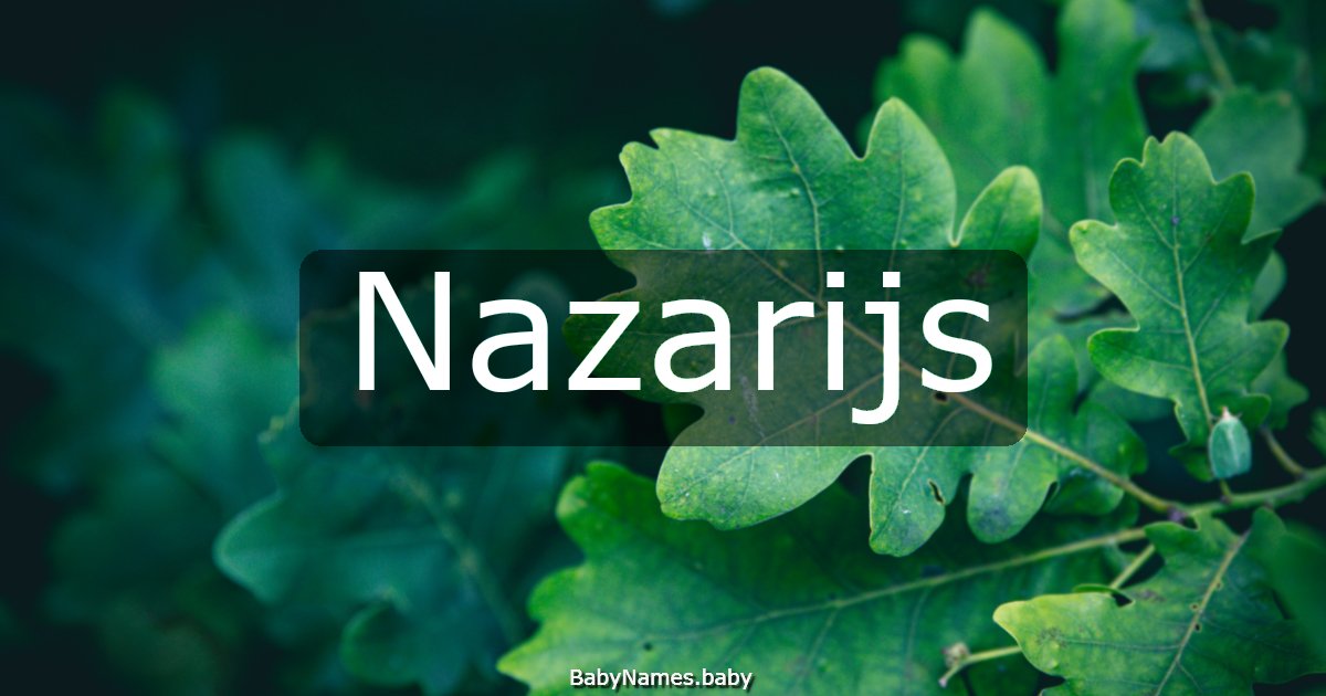 Nazarijs