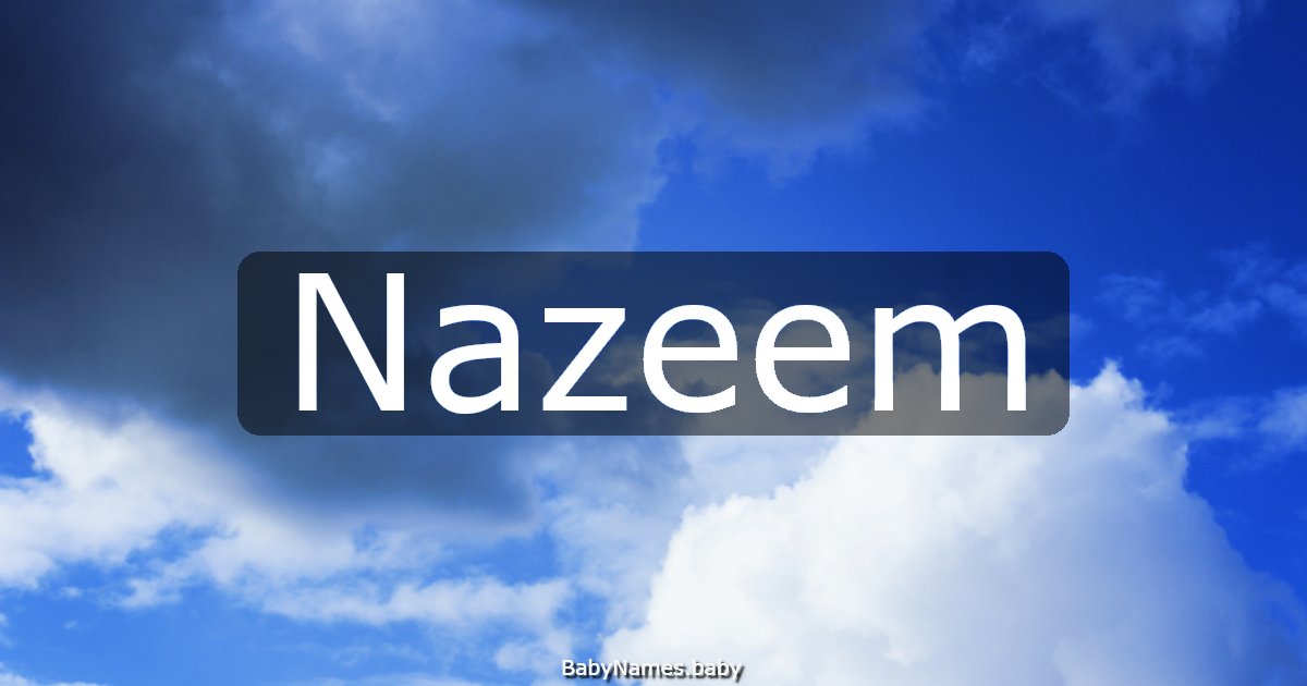 Nazeem