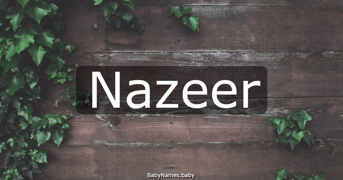 Nazeer