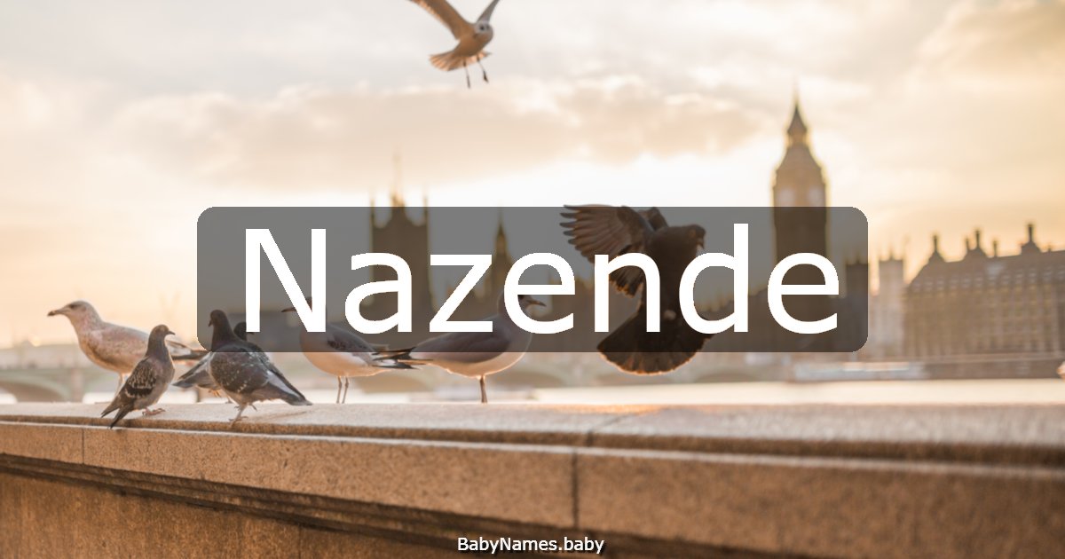 Nazende