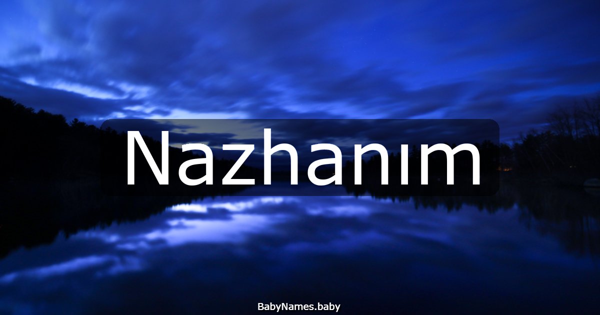 Nazhanım