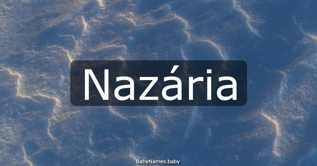 Nazária
