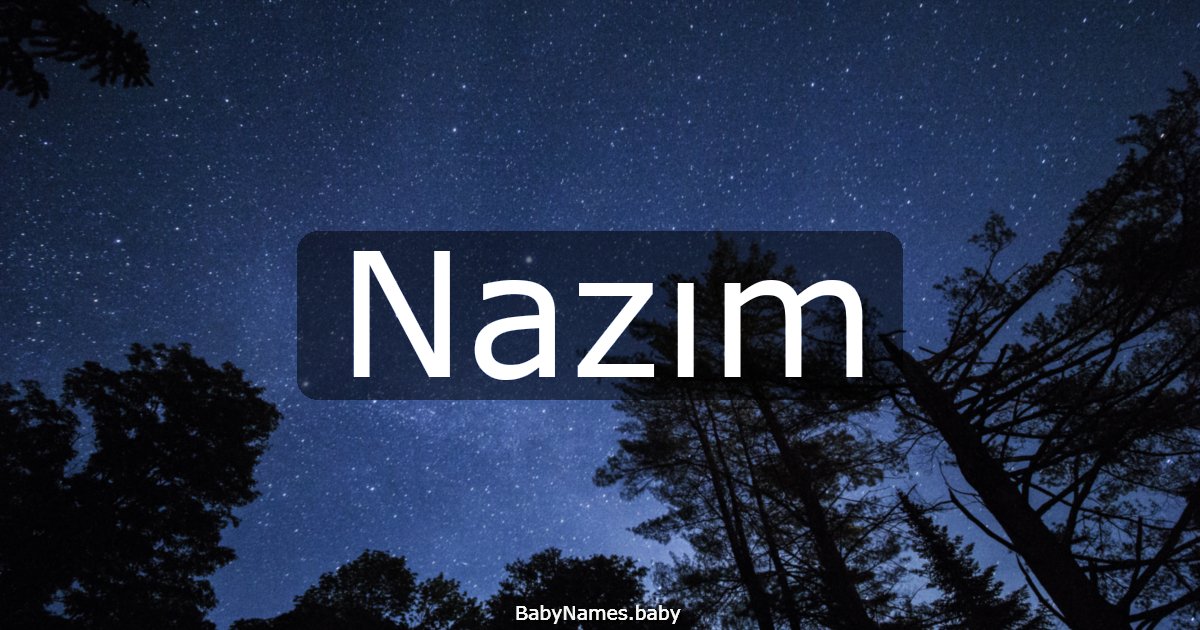 Nazım