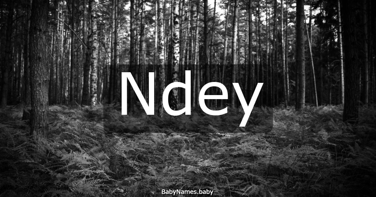 Ndey