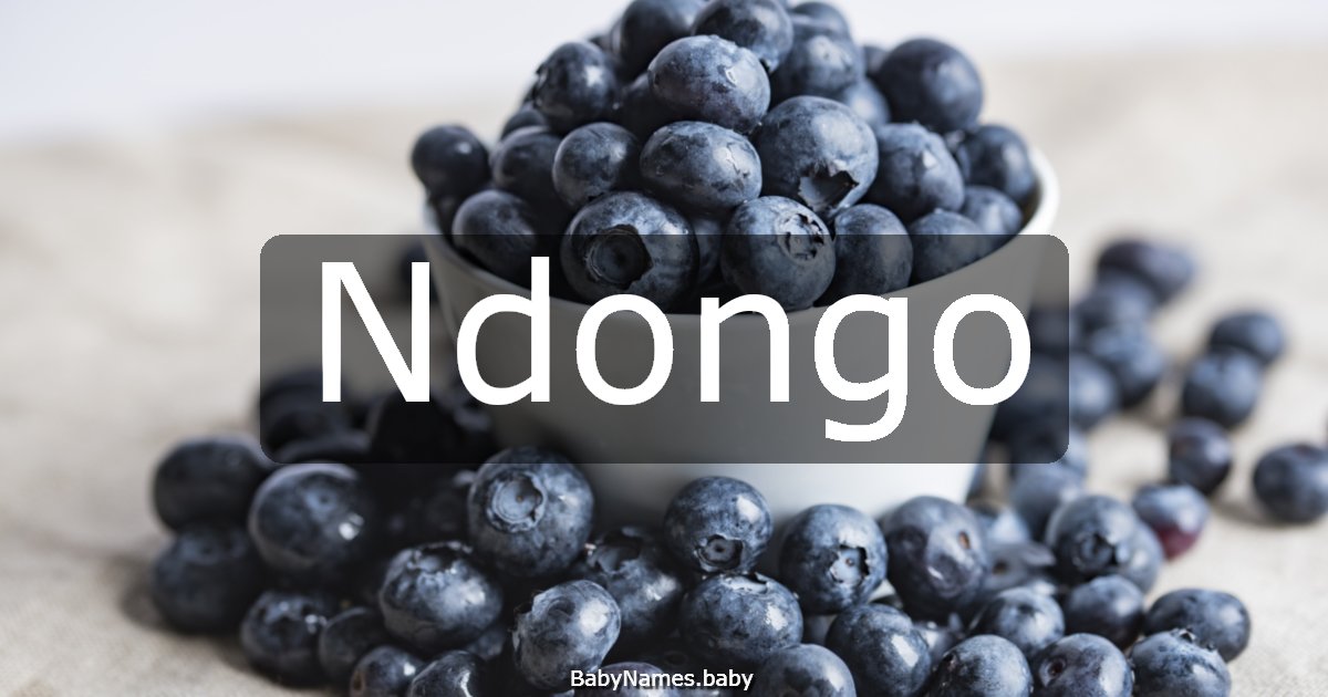 Ndongo