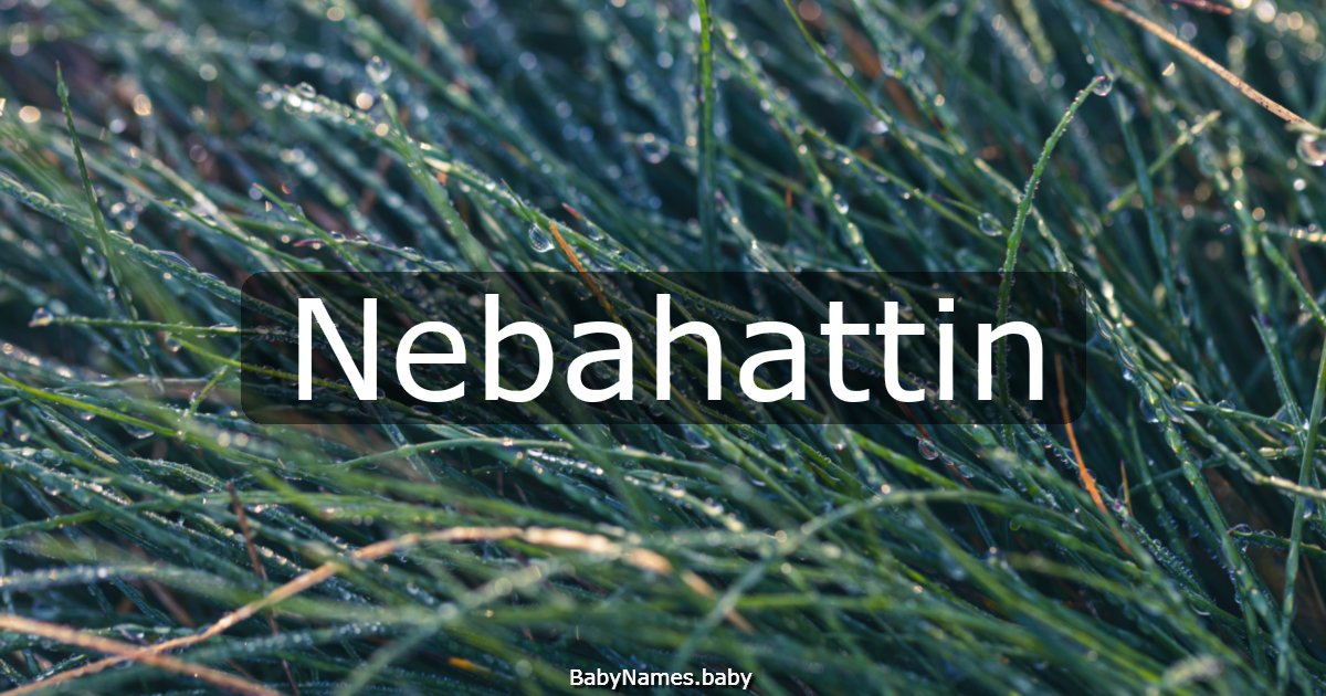 Nebahattin