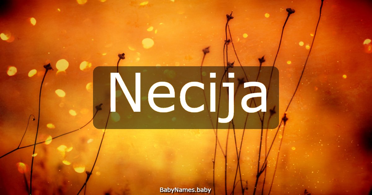 Necija