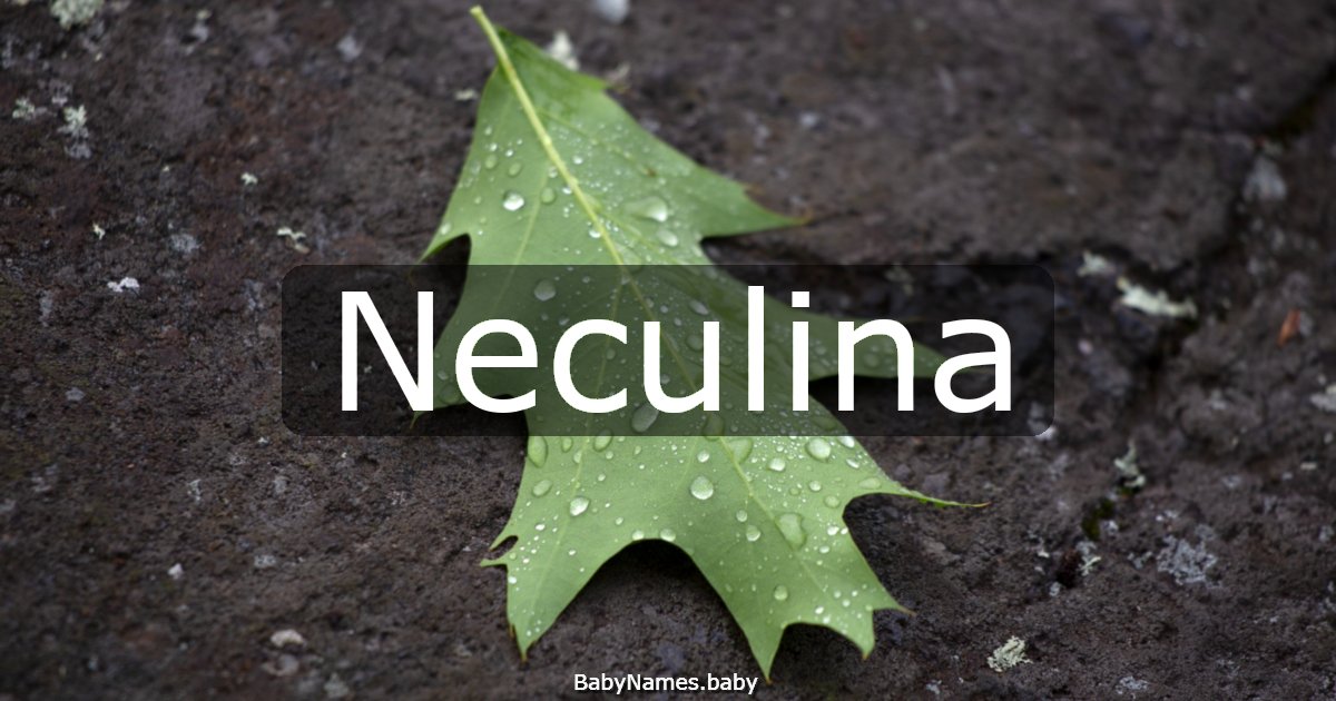 Neculina