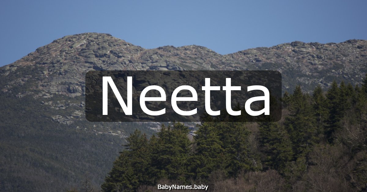 Neetta