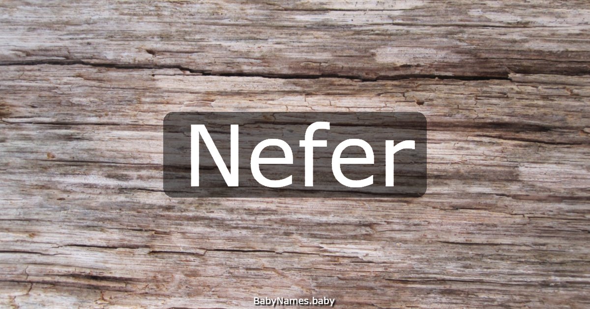 Nefer