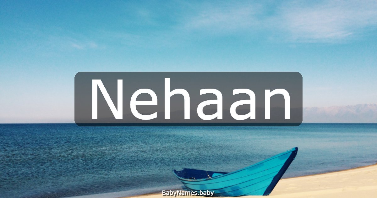 Nehaan