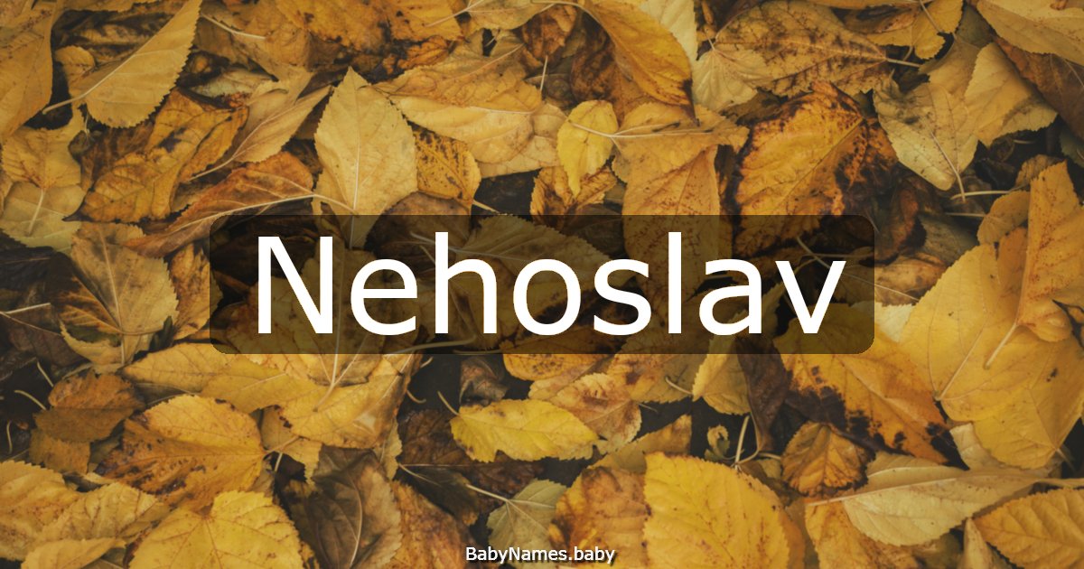 Nehoslav