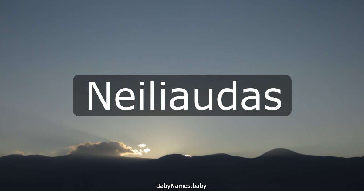 Neiliaudas