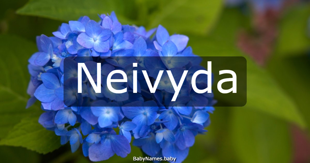 Neivyda