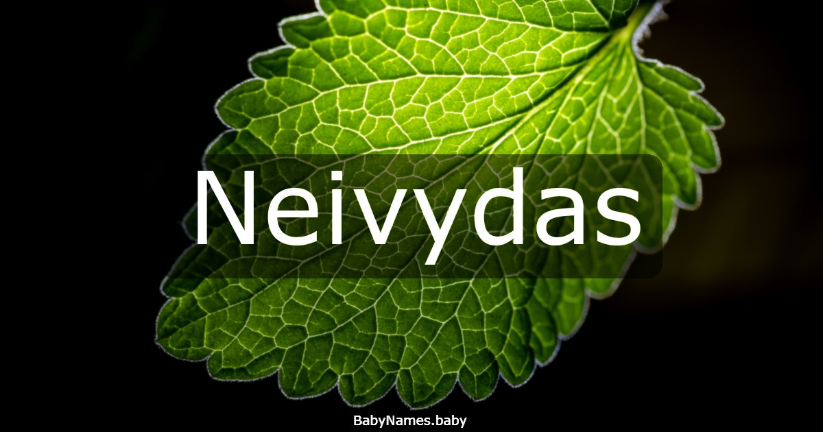 Neivydas