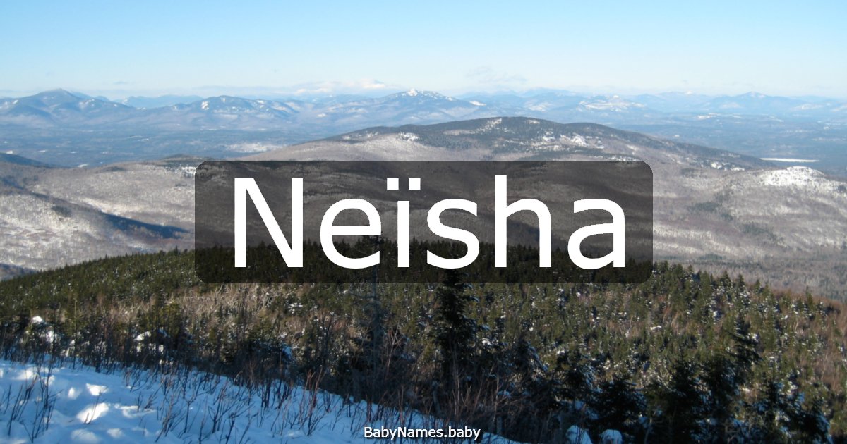 Neïsha