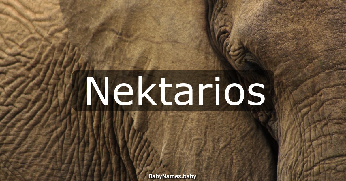 Nektarios