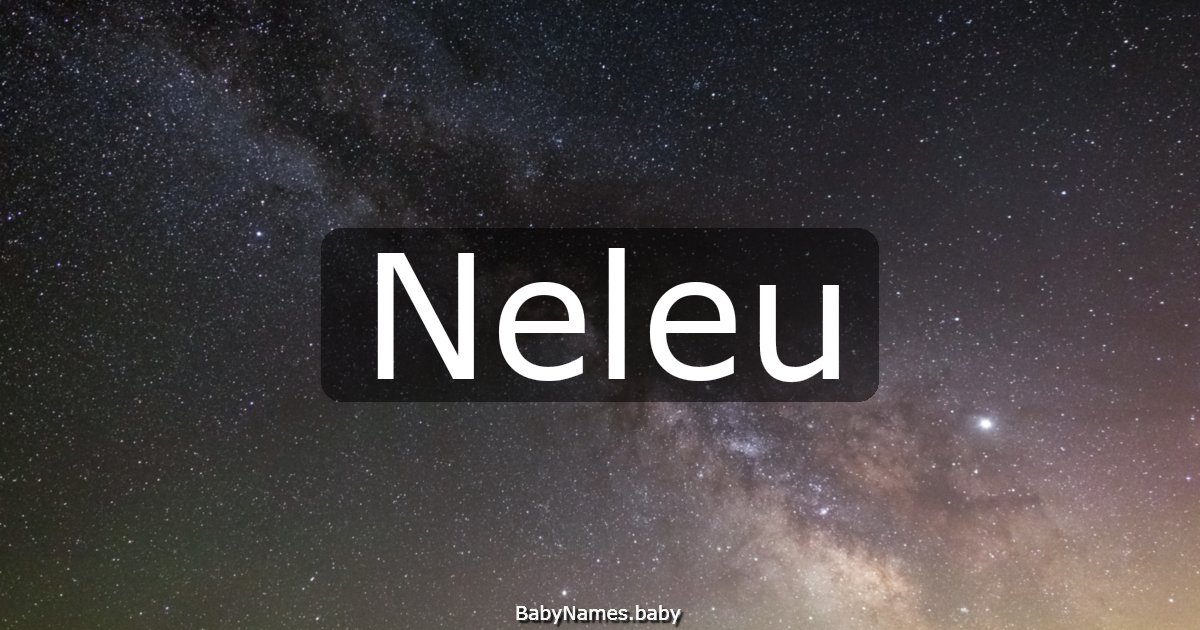 Neleu
