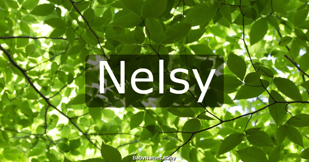 Nelsy