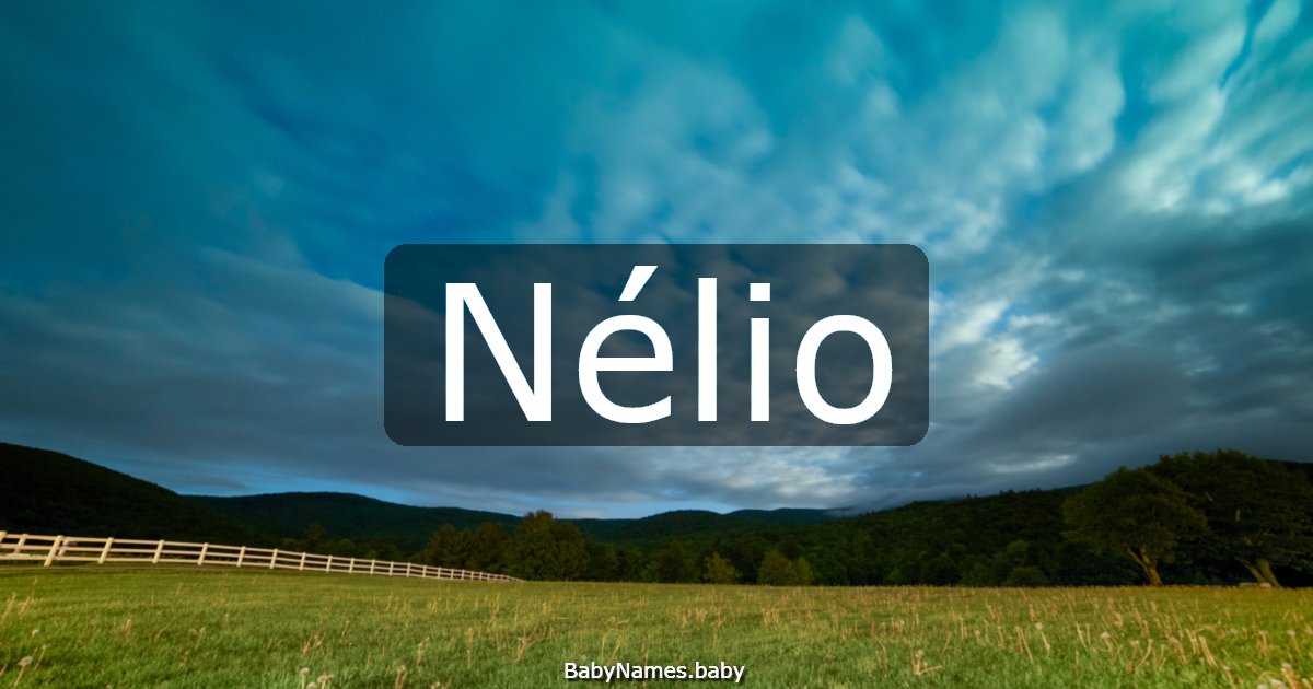 Nélio