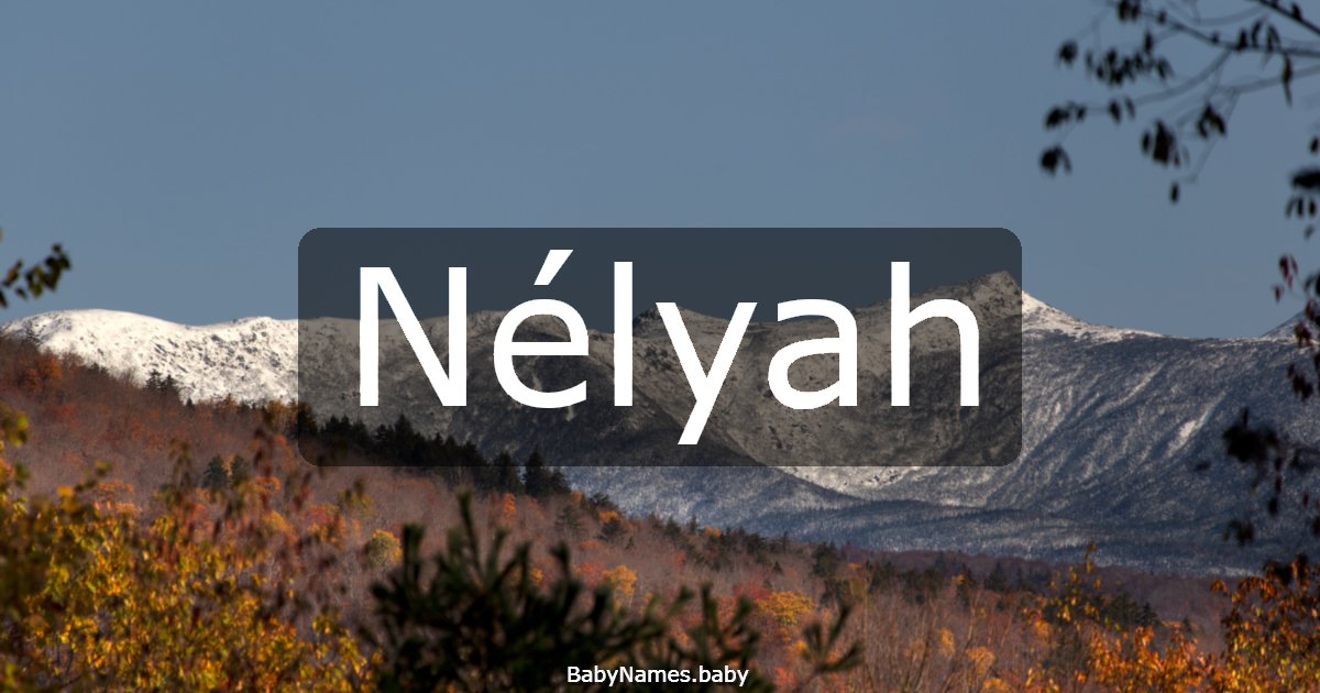 Nélyah