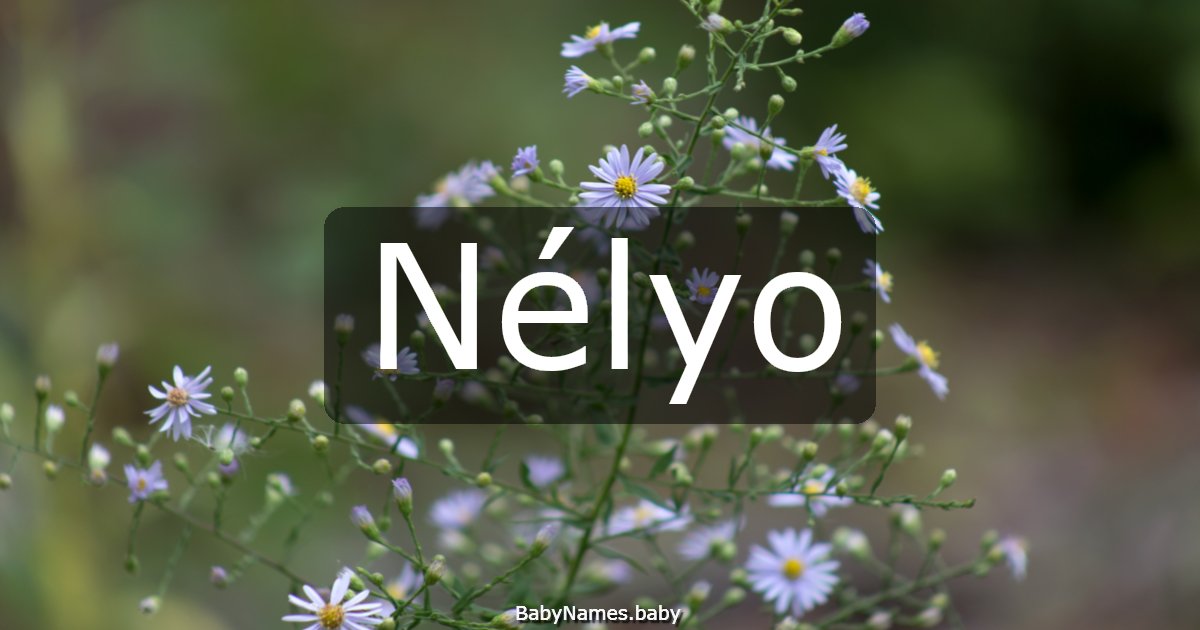 Nélyo