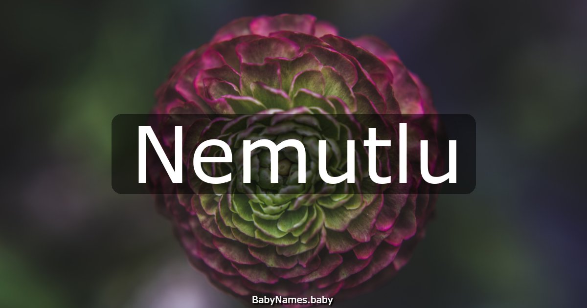Nemutlu