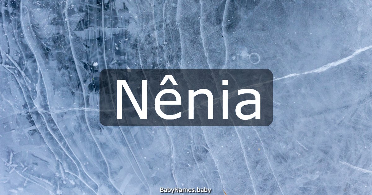 Nênia